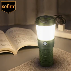 Sofirn BLF LT1 LED lampa kempingowa Super jasna Anduril 2.0 akumulatorowa latarka turystyczna reflektor zmienny kolor 2700K do 5000K