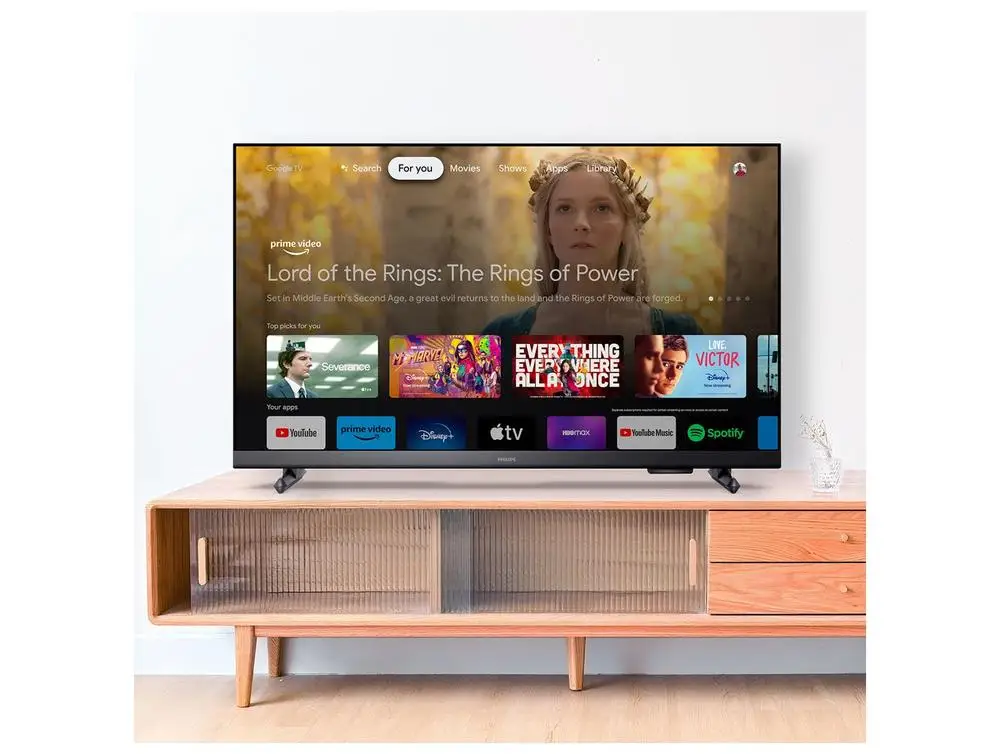 تلفزيون ذكي 43 فيليبس Full HD DLED 43PFG6918/78 60 هرتز تلفزيون جوجل رباعي النواة مساعد جوجل 3 HDM