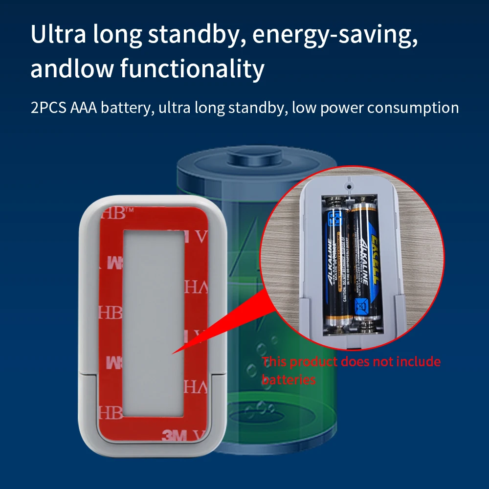 2.4GHz Wireless TTLOCK Door Sensor Door Contact Detection Windows Open Close Status DS3 Works With G2  TTLOCK App Smart Locks