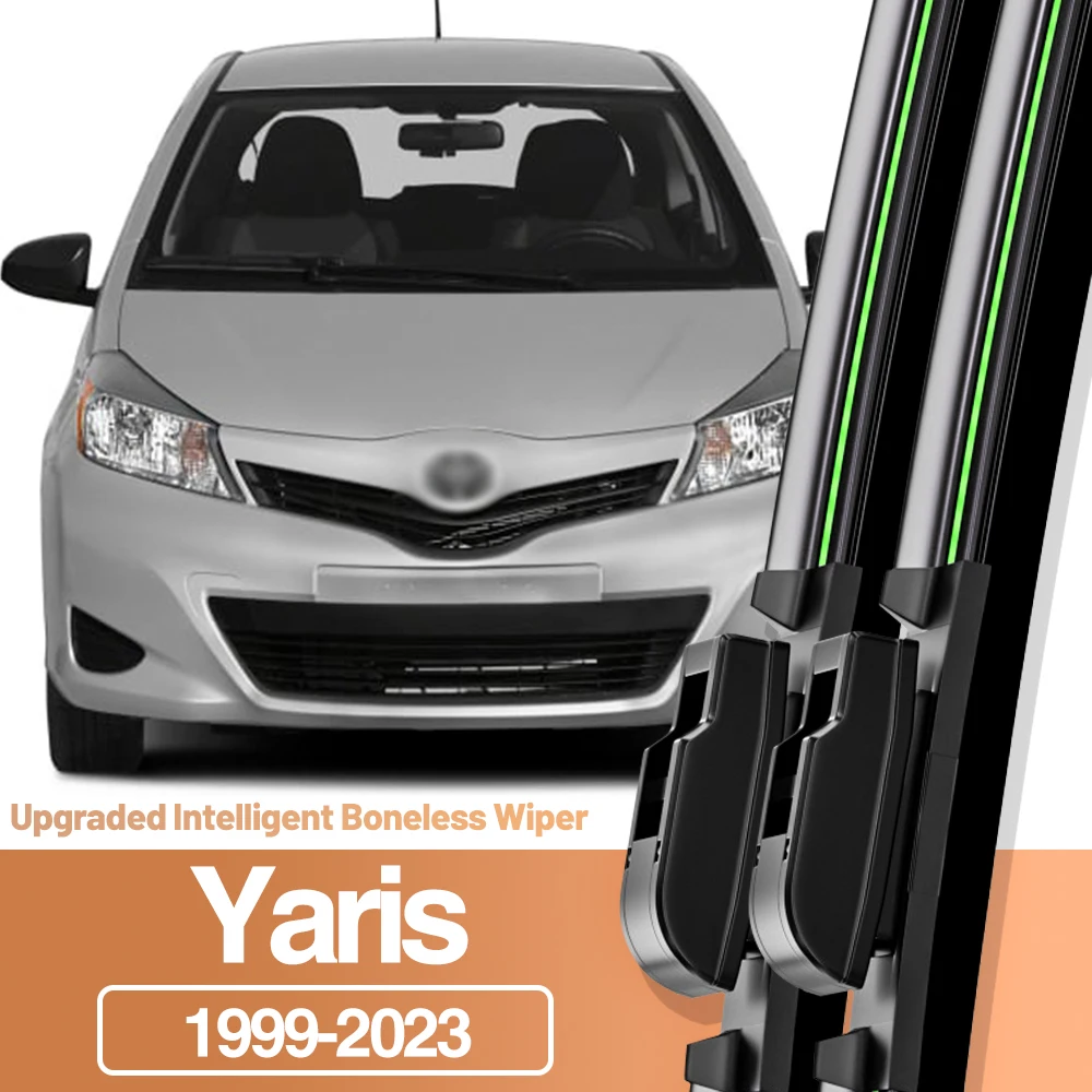 2 stücke Für Toyota Yaris 1999-2023 Frontscheibe Wischer Klingen Windschutzscheibe Fenster Zubehör 2005 2006 2009 2010 2013 2014 2020