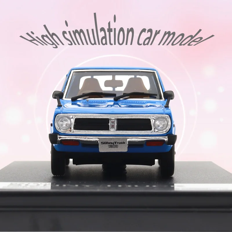 

1:43 High Simulation Car Model For SUNNY TRUCK Long Body Deluxe 1979 Car Model Resin Classic Car Model Collection Decoration