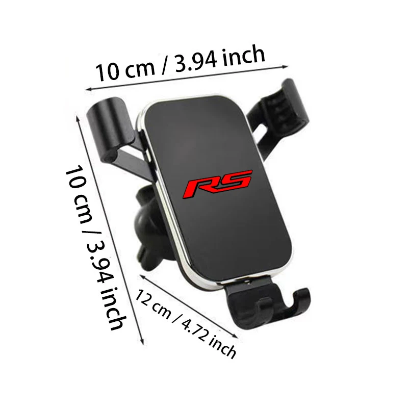 ABS car air outlet mobile phone bracket For Chevrolet RS Corvette Silverado Camaro Tahoe Equinox Suburban Cruze car Accessories view 6