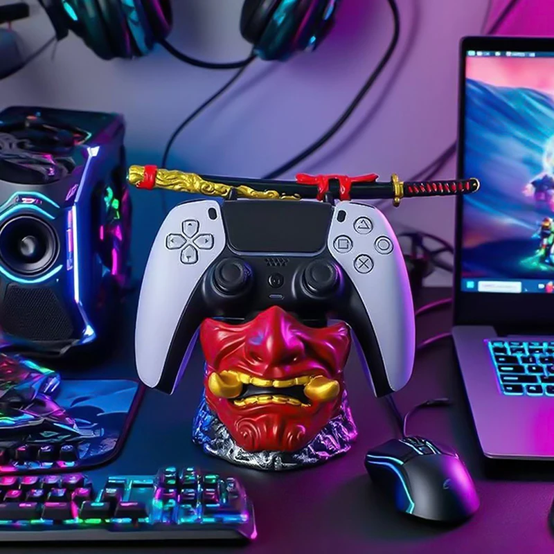 Hot Sale 2026 New God of War Game For PS5/Xbox/PS4 Controller Creative Stand Unique Gamepad Holder Desktop Decor Gaming Accessor view 3