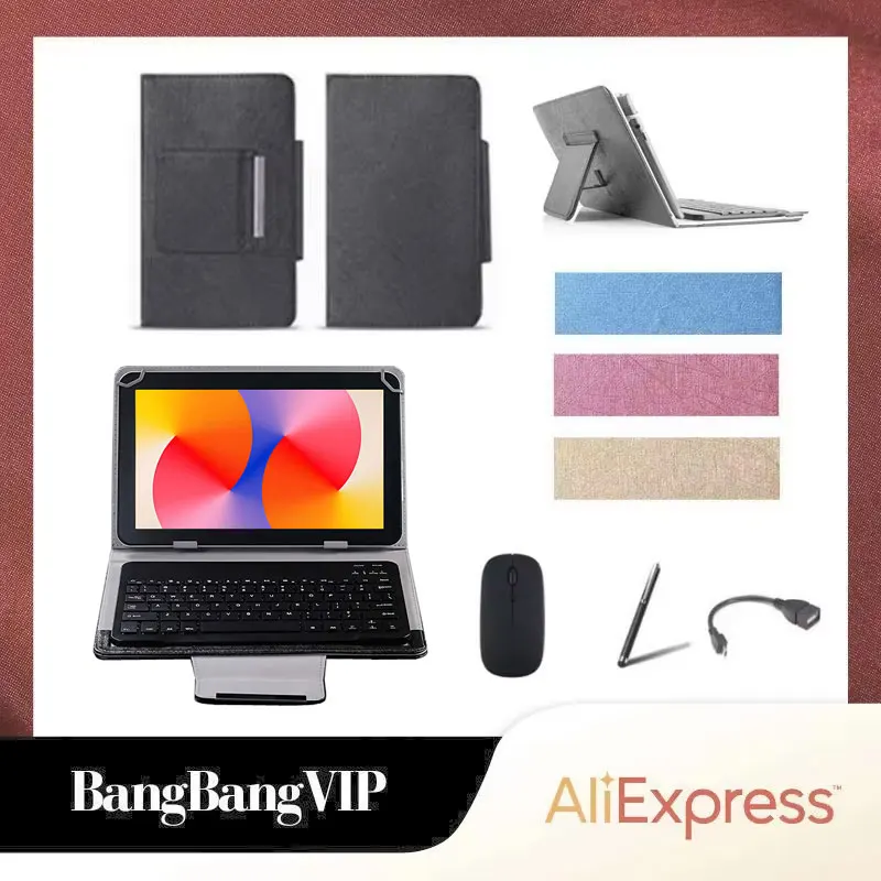 

For Huawei MatePad SE 11 Tablet Universal Bluetooth Wireless Mouse Keyboard Stand Cover Case