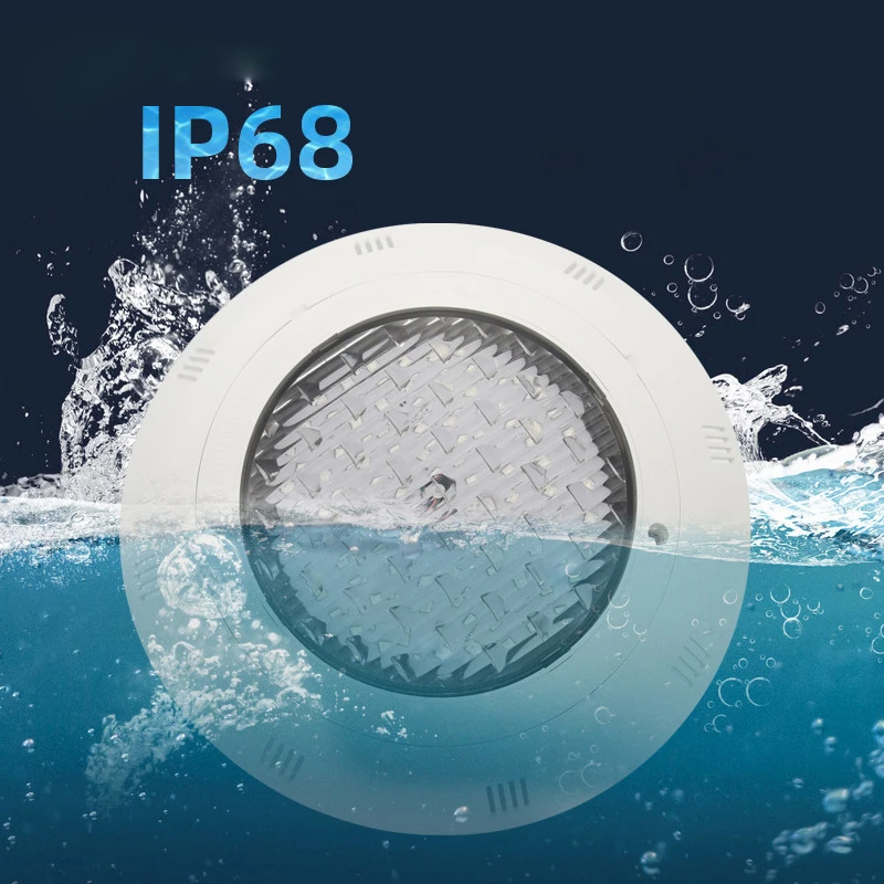 Imagem -05 - Piscina Subaquática Luzes Led com Controle Remoto Lâmpada Impermeável Rgb Cor Mudando ac 12v 18w 25w 35w 45w Ip68