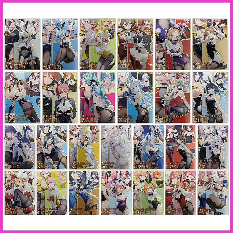 

Anime Goddess Story Rare SSR Collectible Cards Asada Shino Amber Tifa Makima Raiden Shogun Nahida Toys for boys Birthday Present