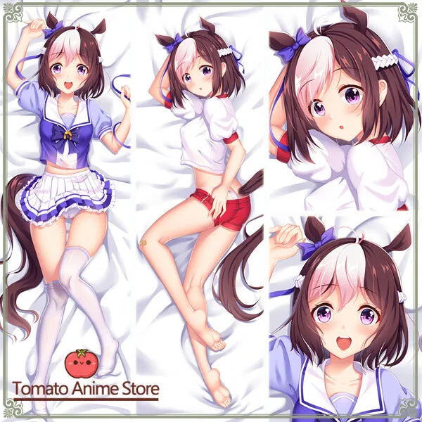 

Umamusume: Pretty Derby Special Week Dakimakura Hing Body Pillow Case Cosplay Japanese Otaku Cushion Cover Xmas Gifts