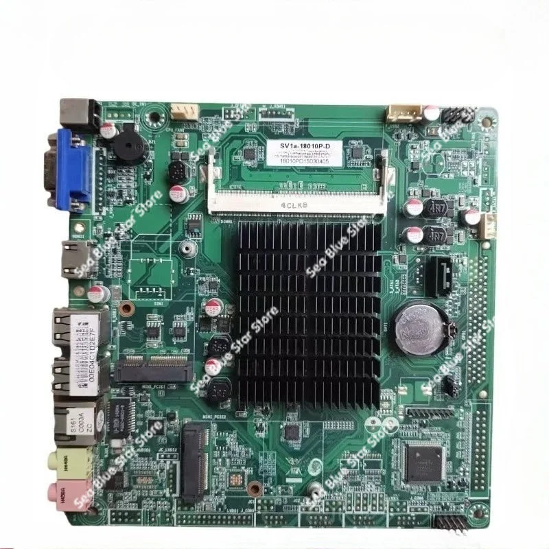 SV1a-18010P Cash Register Industrial Control Main Board LVDS J1800 DDR3 Used Dismantling Main Board