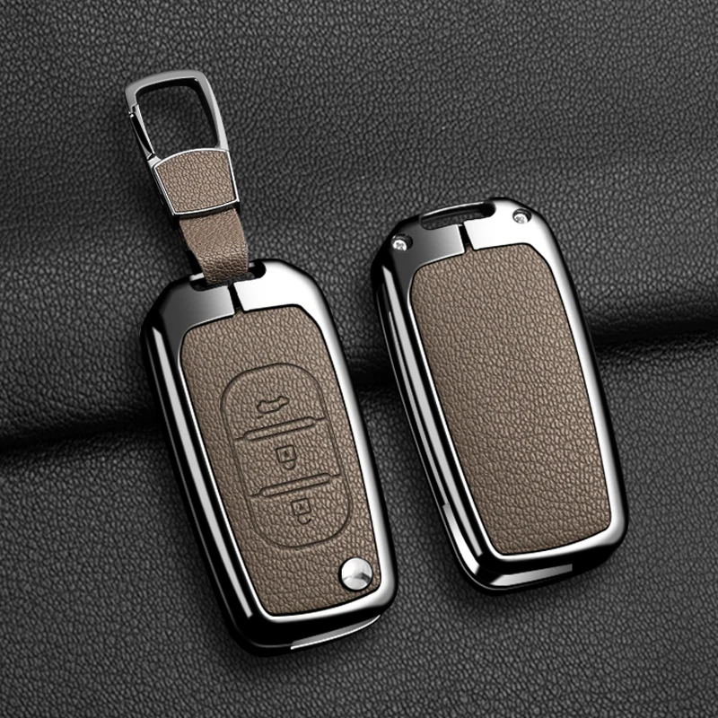 

Zinc Alloy Car Flip Key Case Shell For Renault Kadjar Captur Megane Sandero Stepway Logan Clio 5 2022 Arkana 2020 2021 Kwid 2023
