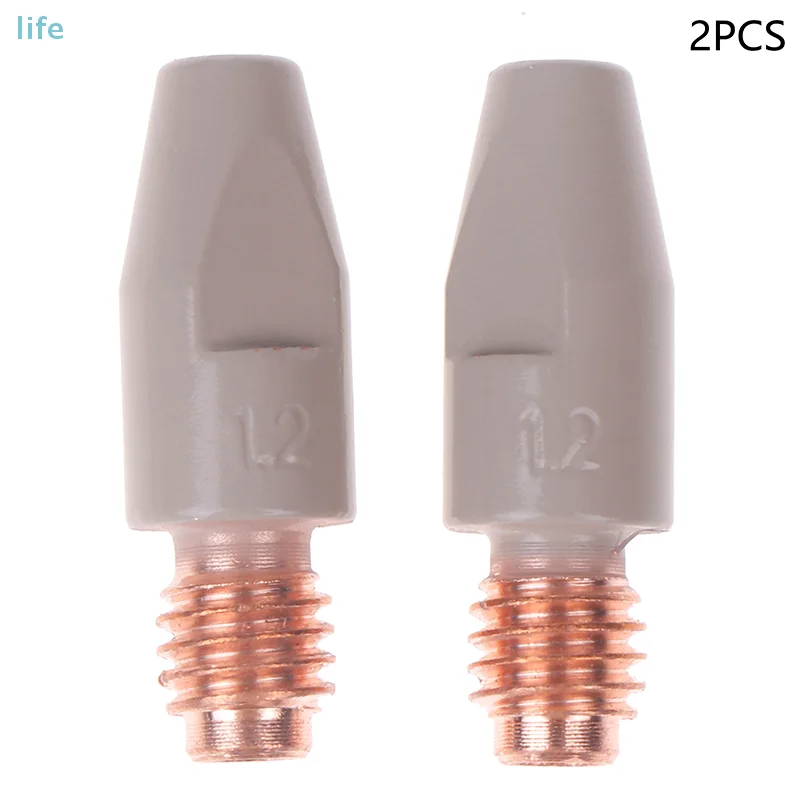 

MIG 36KD Welding Contact Tips New Coating Protect 30mm M8 Gas Nozzle Tip 0.8/1.0/1.2mm MIG Welding Torche Welding Tool Parts