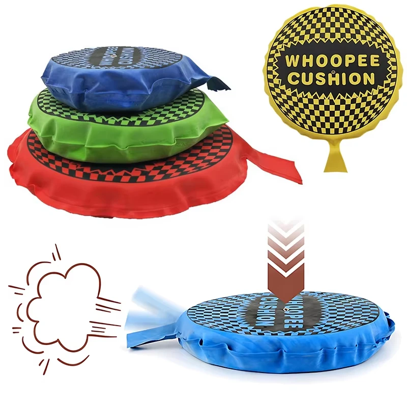4 pezzi whoopee cuscino costume per ragazzi ragazze novità trucco scherzo whoopie cuscino scoreggia dimensioni multiple scherzo giocattoli kit scherzo bavaglio