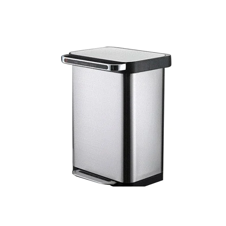 Trash Compactor Kitchen Best Selling Durable Using Various Small Square Double Cover (15L) Waste Bin  