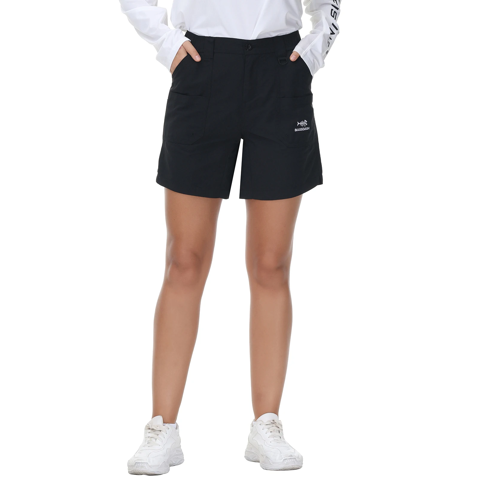 Bassdash FP03W - Shorts de pesca para mujer, resistentes al agua