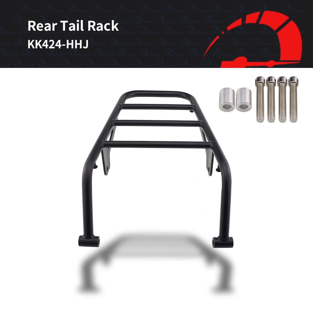 

FIT For KLX 230 KLX230 2020-2022 Rear Tail Rack Suitcase Luggage Carrier Board Luggage Rack Shelf