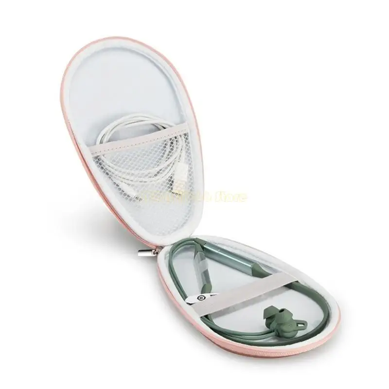 أكياس تخزين سماعة سماعات الرأس F62C EVA تحمل علبة تخزين سماعات رأس سماعة الرأس لإكسسوارات Freelace Eearphone