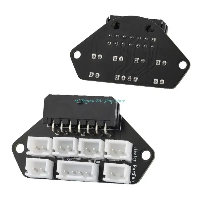 E74D 3D Printer Part Extruder Adapter Board Voron 0.1 PCB Set Complete Toolhead Frame