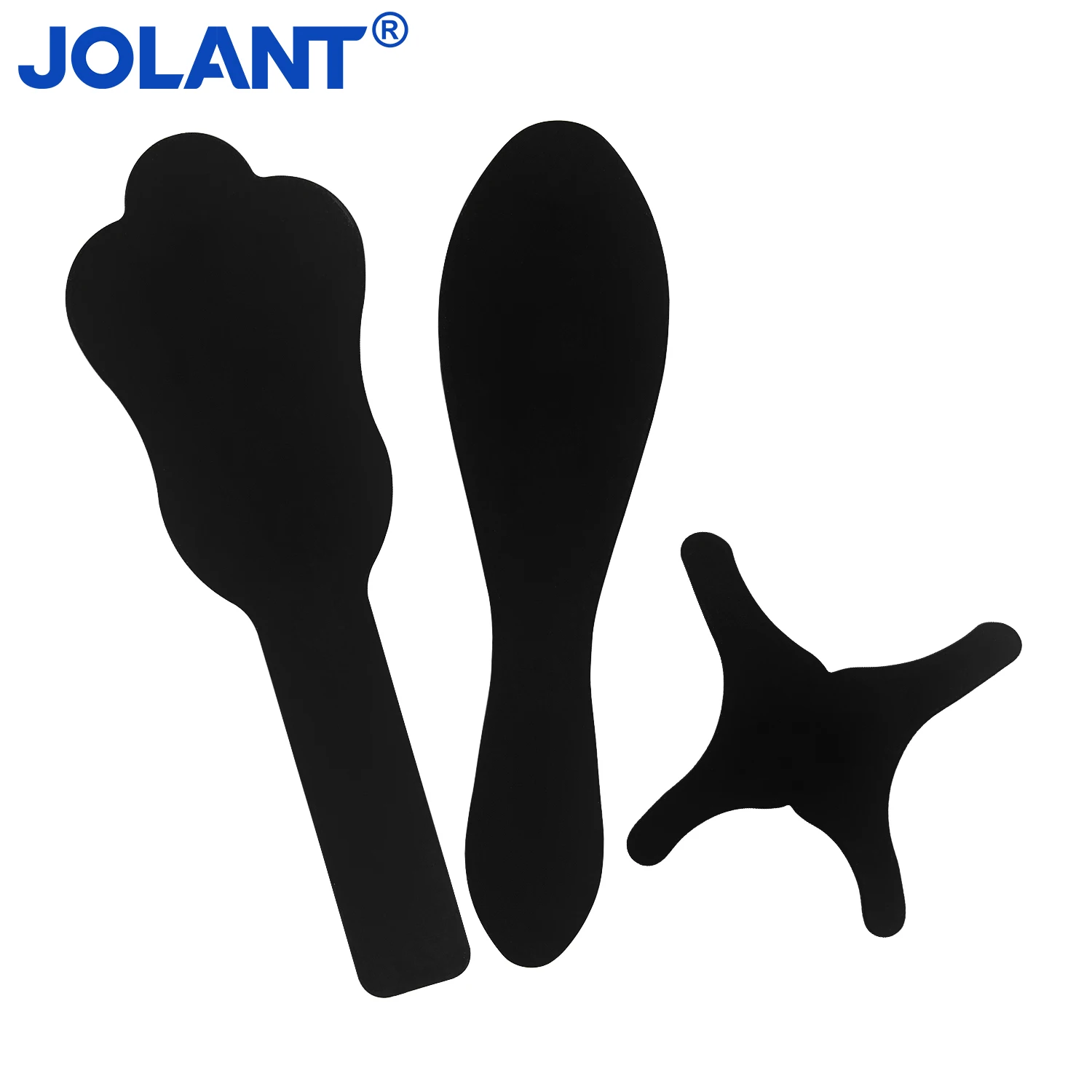 

JOLANT Silicone Dental Orthodontic Black Background Oral Cheek Plate Flexible Stainless Photo Image Contrast Board Dentist Tools