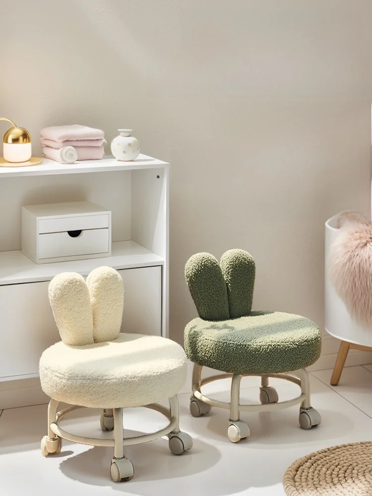 universal-wheel-small-stool-slide-wheel-home-low-stool-living-room-small-stool-children's-chair-children's-small-recliner