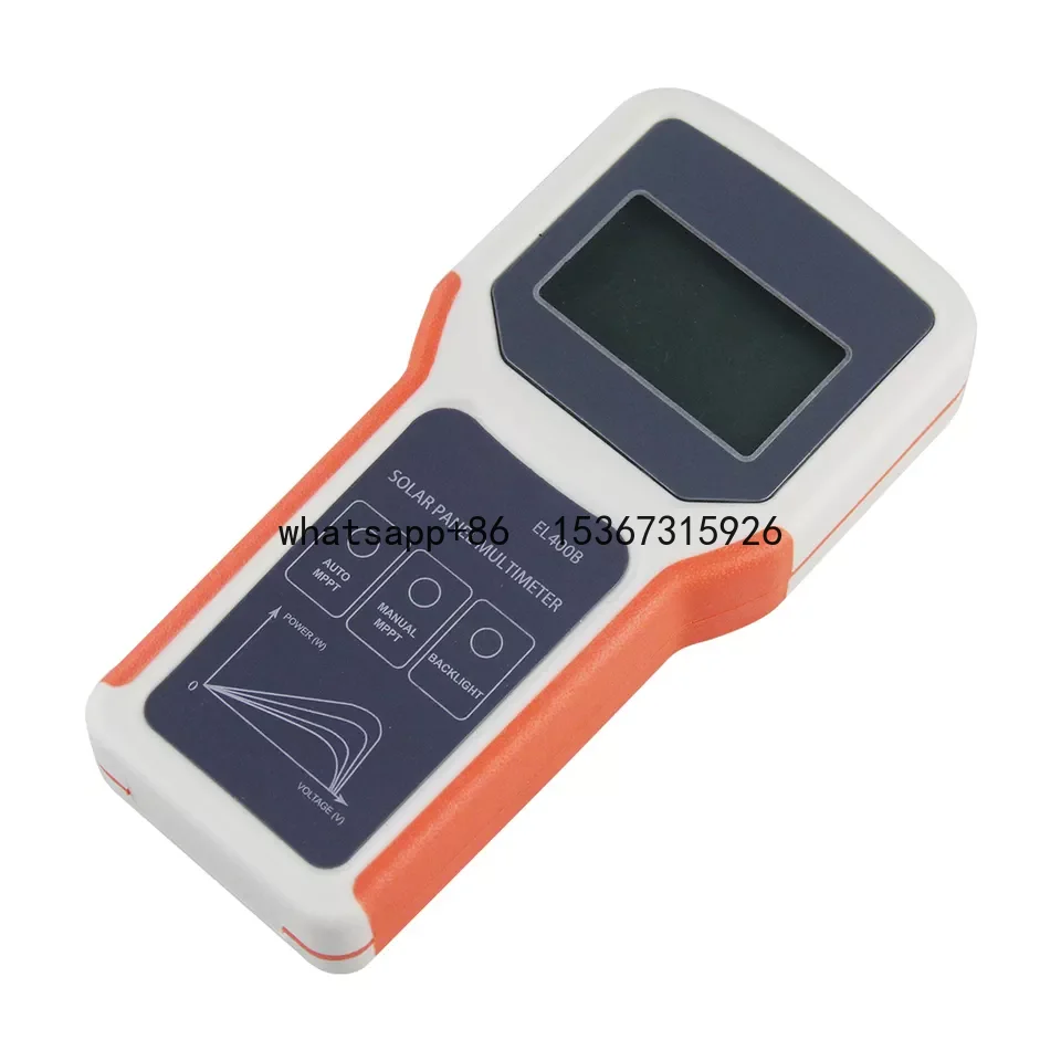 

EL400B Digital Power VOC Tester LCD MPPT Solar Panel PV Tester Multimeter 400W Current Voltage Tester