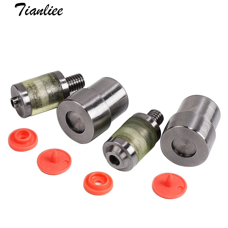 Plastic Snap Button Press Dies Hand Press Mould Resin Snaps Electric Tool DIY Craft Supplies Installer Eyelet Button Rivet Mold