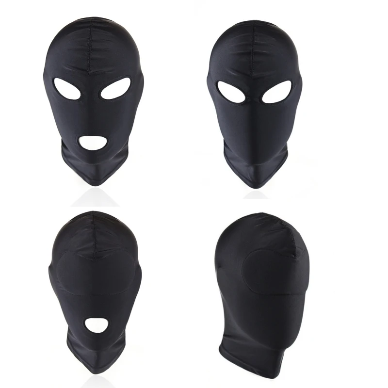 5 Colors Elasticity Balaclava Cap Unisex Standard Seamless Fetish Hoods for Halloween Cosplay Party Hat Tactical Face Mask Games
