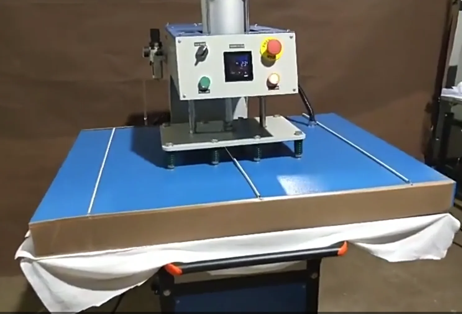 Semi-Automatic Drawer Slide Table Sublimation Touch Screen Digital Sole Platen Pneumatic Cylinder Heat Press Machines Soccer