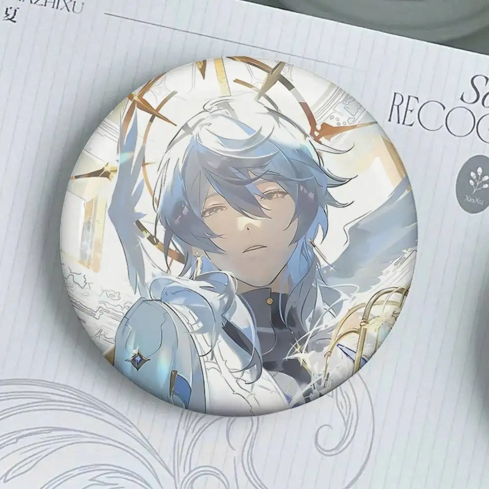 J-HonkaiS ستار السكك الحديدية الأحد شارات الإبداعية صفيح زر دبوس بروش الإبداعية شارة الملحقات للأطفال والأصدقاء #5