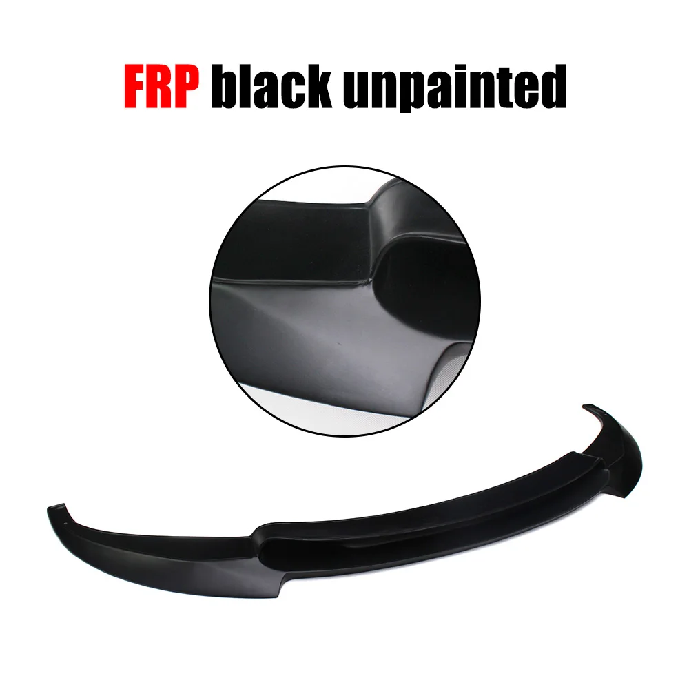 3PCS Voorbumper Lip Spoiler voor BMW F06 F12 F13 M6 Base Convertible Coupe 2013 - 2016 Kin spoiler Splitter Koolstofvezel/FRP