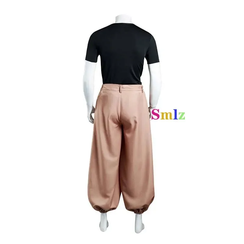 Fushiguro Toji تأثيري أنيمي Jujutsu Kaisen زي الرجال السراويل العليا شعر مستعار هالوين الهذيان حفلة زي قتال موحد البدلة