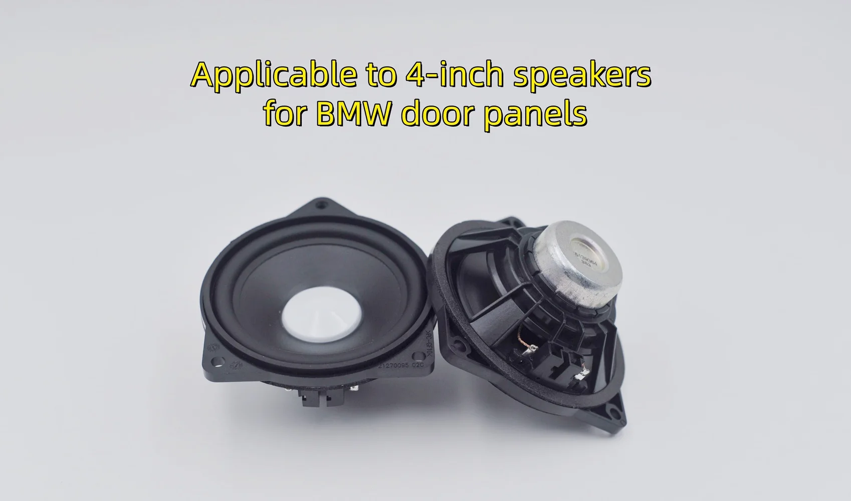 4-Inch Mid-Range Center Speaker for BMW Audio Systems Compatible with 1/2/3/4/5 Series X1 X2 X3 X4 X5 Cars Car Audio Upgrade