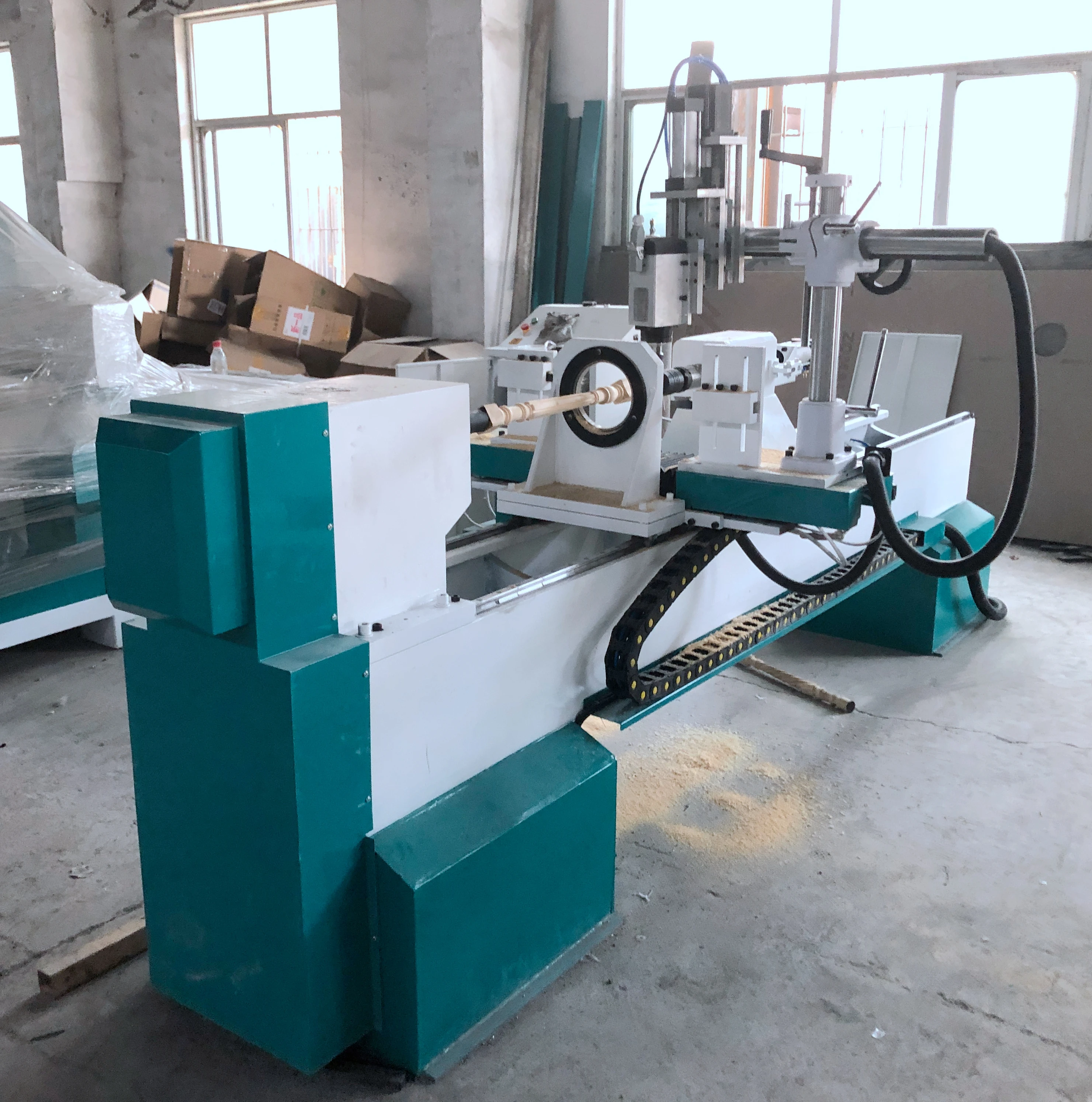 آلة مخرطة الخشب CA-1530 آلة تحول الخشب مخرطة النجارة مخرطة صغيرة #2