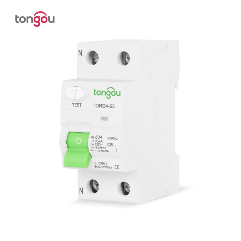 

Дифференциальный автоматический выключатель (ДАВ) типа RCD RCCB 2P 63A, защита от утечки тока, 30мА 100мА 300мА, для монтажа на DIN-рейку, для бытового использования