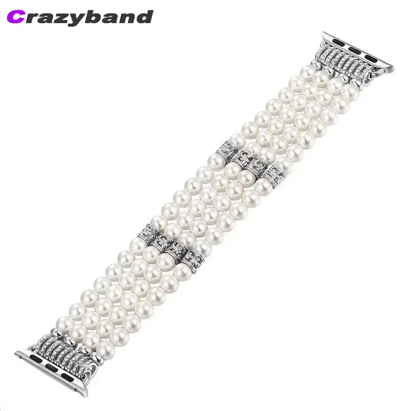 2025 Nuovo cinturino elastico in rilievo cinturino orologio da donna moda per Apple Watch 38/40/41/42/44/45/46/49mm per Iwatch 9 8 7 6 SE