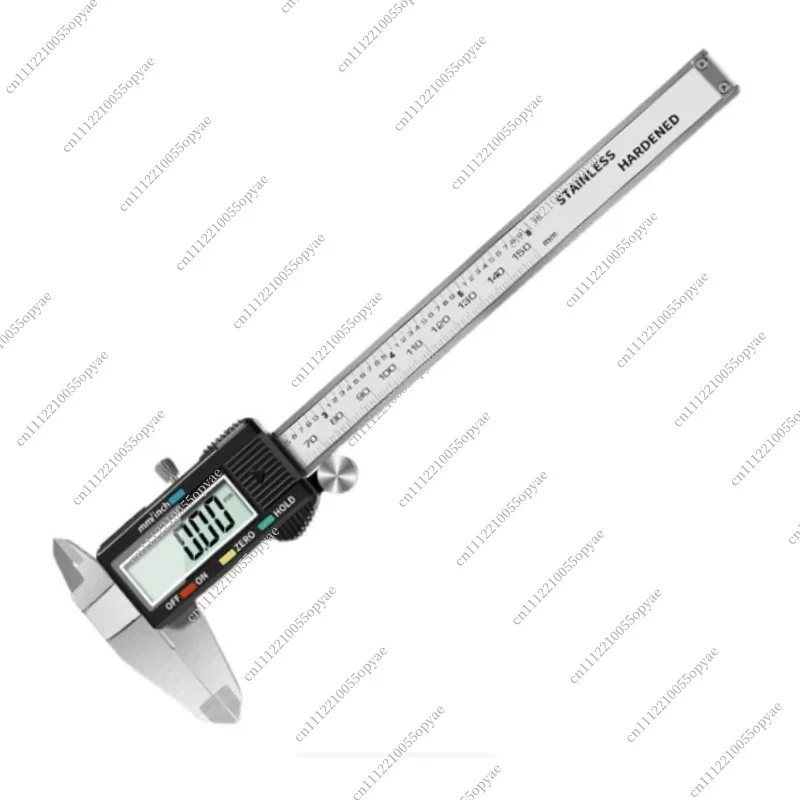 Digital Display Vernier Caliper High Precision PD-151 Metric 150mm Industrial Electronic Ruler Stainless Steel
