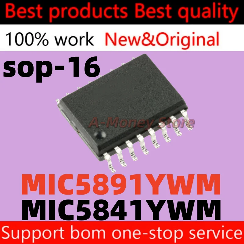 

(10шт)MIC5891 MIC5841 MIC5841YWM MIC5891YWM соп16