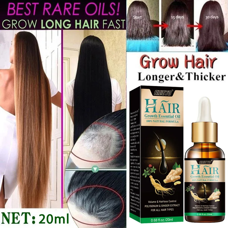 2023 Biotin Fast Hair Growth Oil  Regrowth Serum  Thinning Treatment   Liquid Anti- Loss for Women & Men