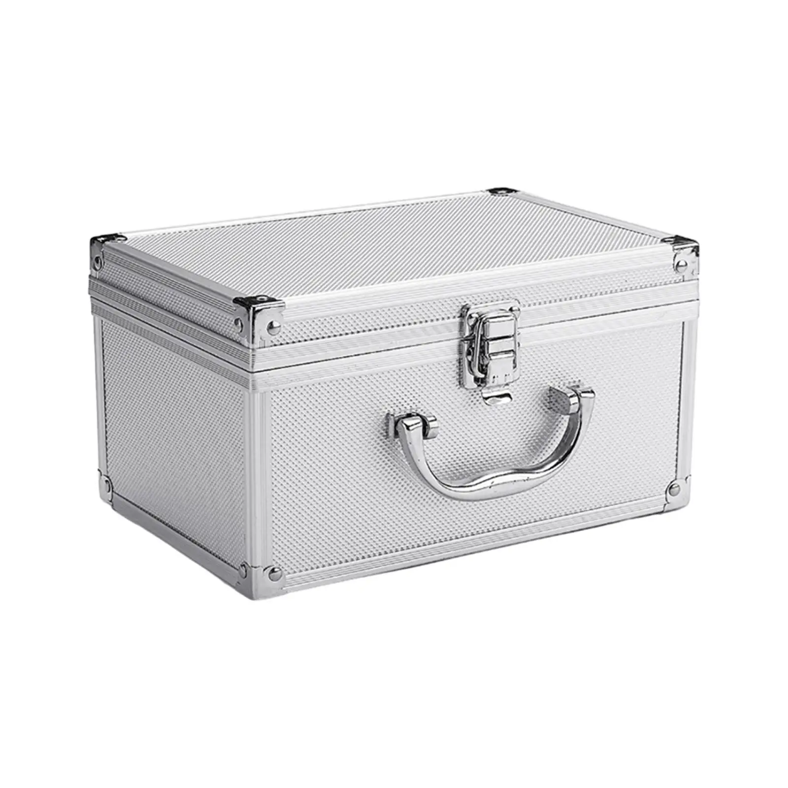 Toolbox Hardwares Large Boxes Aluminum Alloy Suitcase Multipurpose Repair Tool Storage Case for Car Garage Warehouse Household