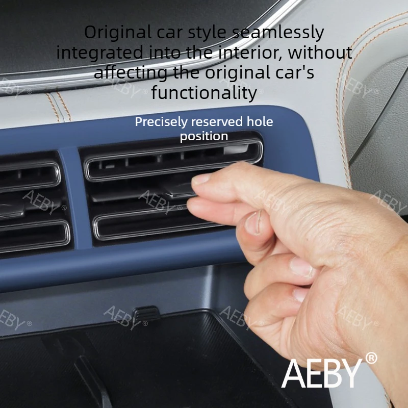 

Для BYD Seal U DM-i 2020-2025: Декоративная накладка на центральный воздуховод, крышка вентиляционного отверстия приборной панели, наклейка от царапин, рамка воздуховода, элемент интерьера автомобиля