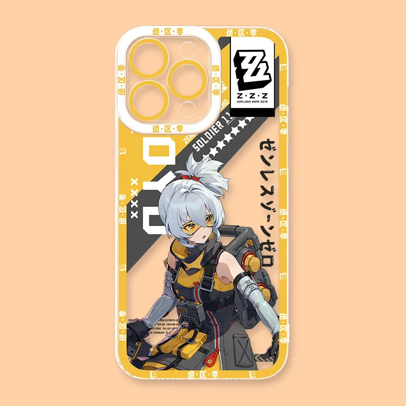 เกมZenless Zone ZeroสําหรับSamsung Galaxy S25 Ultra S23 S22 S21 S24 Plus FE A56 A36 A26 5G A16 A06 4Gหมายเหตุ20ปกหลัง