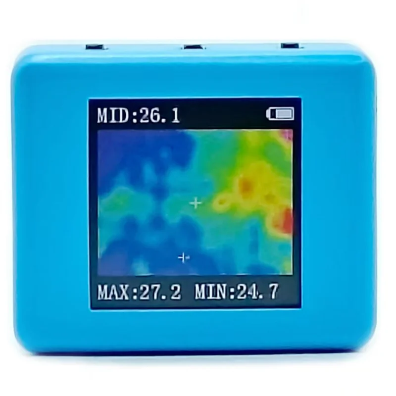 

IR B13 Мини 1,3-дюймовый инфракрасный тепловизор USB CDC 32X24 пикселей -40-300 ° Карманный датчик C с функцией связи