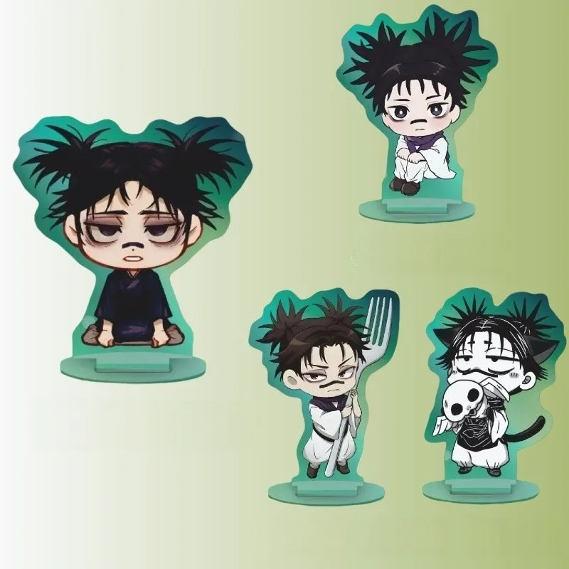 Anime JJK Jujutsu Kaisen Mica Chibi Sukuna Toji Chosch Miwa Decoración de Escritorio, Figura Decorativa de Escritorio, Modelo de Exhibición, Regalo