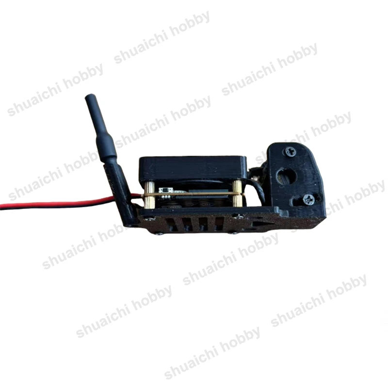 1Set For DJI O4 Air Unit Video Transmission Fixed Mounting Bracket Camera Mount Gimbal Base w Cooling Fan for FPV Drone/RC Car