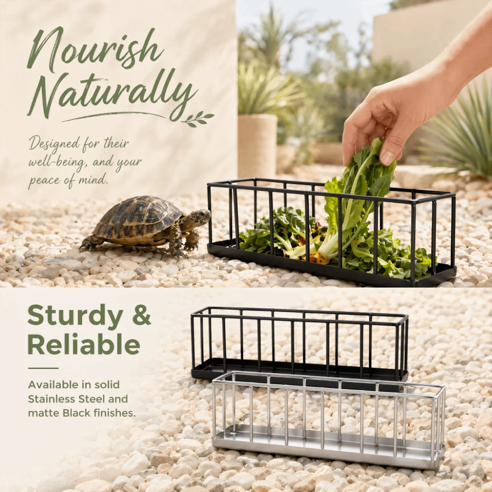 Stainless Steel Stainless Steel Feeder Smooth Edge Integrally Formed Multifunctional Feeder Portable Durable