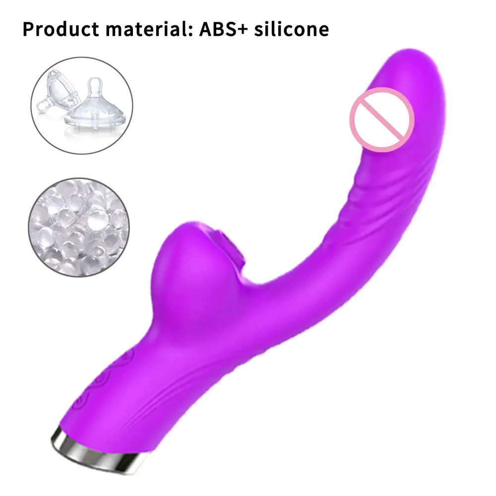 Kaninchen-Saugvibrator zur Stimulation der Klitoris-G-Punkt, Sexspielzeug für Erwachsene für Frauen, Paare, vibrierendes Fingermassagegerät, 10-Vibration