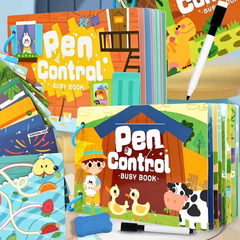 Livre d'activités réutilisable - Kids Education Alphabet Numbers avis et prix
