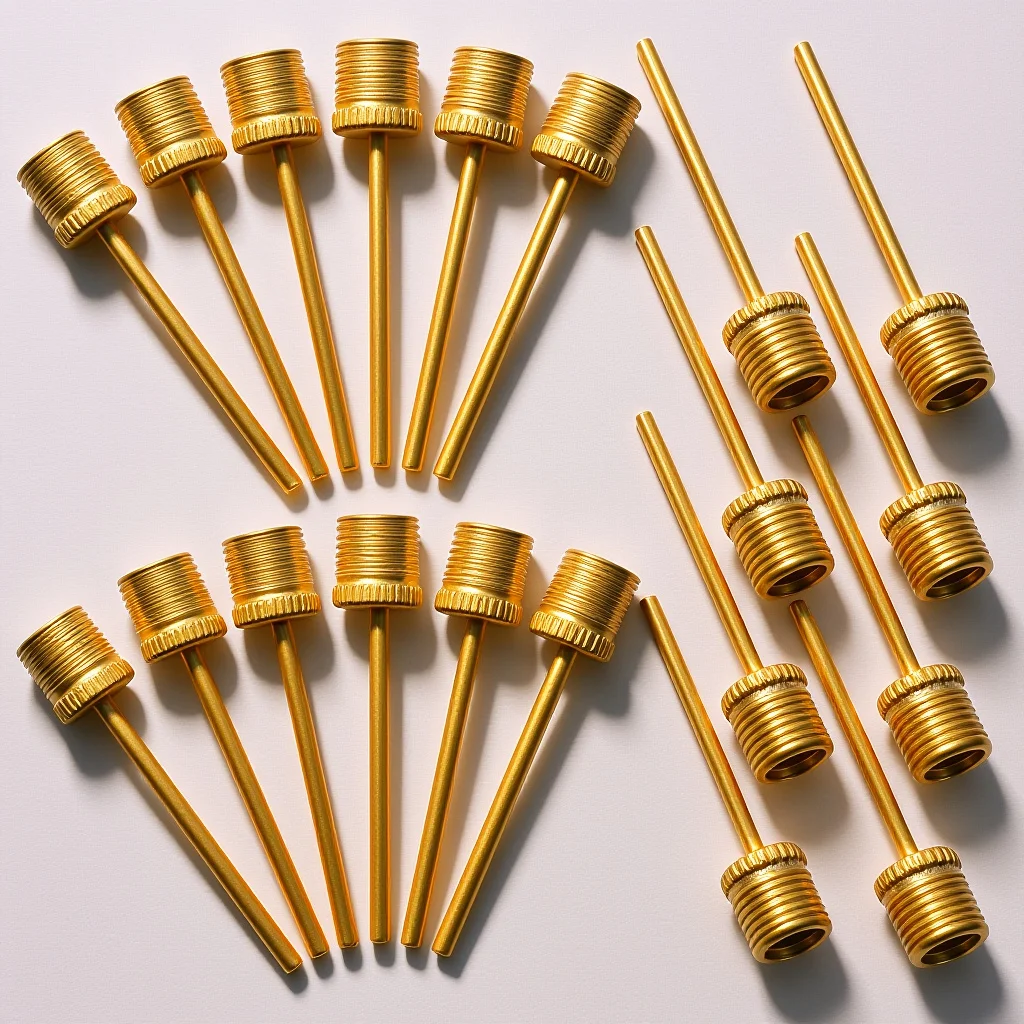 

20pcs Inflation Needles Metal Pneumatic Needle for Sports Balls Basketball Pump Soccer Volleyball Rugby Gloves