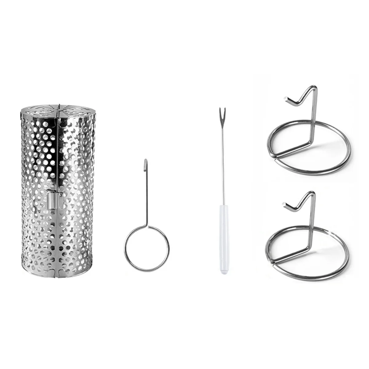 

A71P Корзина для барбекю, сетка для барбекю, трубка, корзина для гриля, сетка, открытый гриль для барбекю для путешествий, кемпинга, пикника, аксессуары для барбекю-B