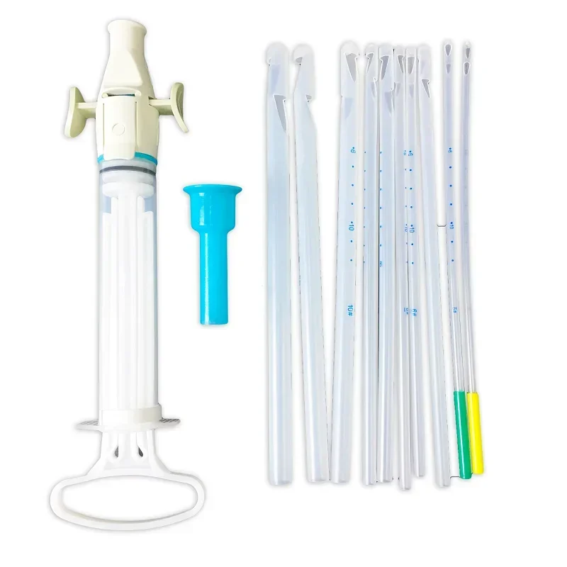 Hospital Manuals vacuums aspirations for Gynecologicals use MVA kit Set price double valves