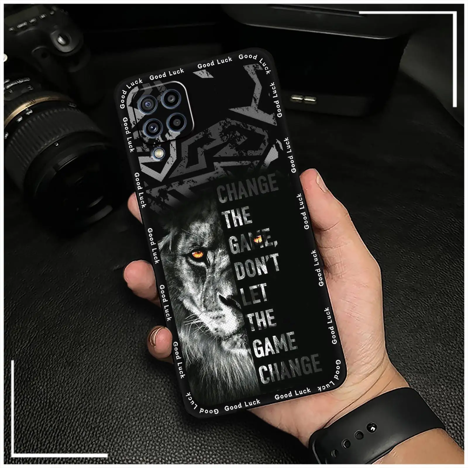 Phone Pouch Anti-knock Phone Case For Samsung Galaxy M32 India/SM-M325F Mobile Case TPU Phone Protector Fashion Design