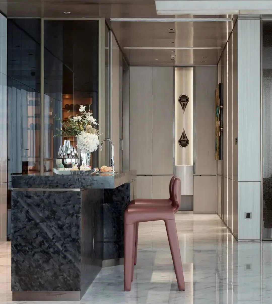 Sanhai الشمال نمط التصميم الداخلي السقيفة خطة أرضية المنزل ثلاثية الأبعاد ماكس تقديم خطة رئيسية منزل رائع منتج عالي الجودة #5